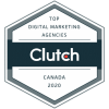 The Clutch.co top Digital Marketing Agencies Logo